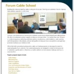 Forum Quality Wireline & Cable - Cable School