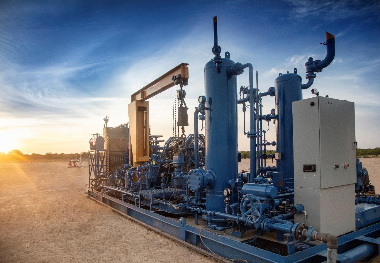 Artificial lift oil and gas system in the USA